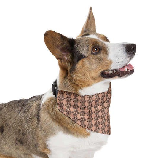 Dog Paw Bandana Collar