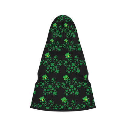 Lucky Leprechaun Dog Hoodie – St. Patrick’s Day Pet Sweatshirt | Cozy Green Dog Outfit for Small & Large Dogs