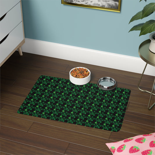 Leprechaun Pet Food Mat