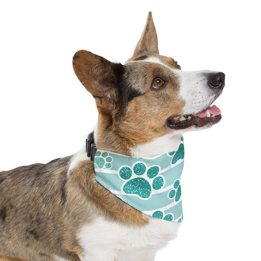 paw print bandana 