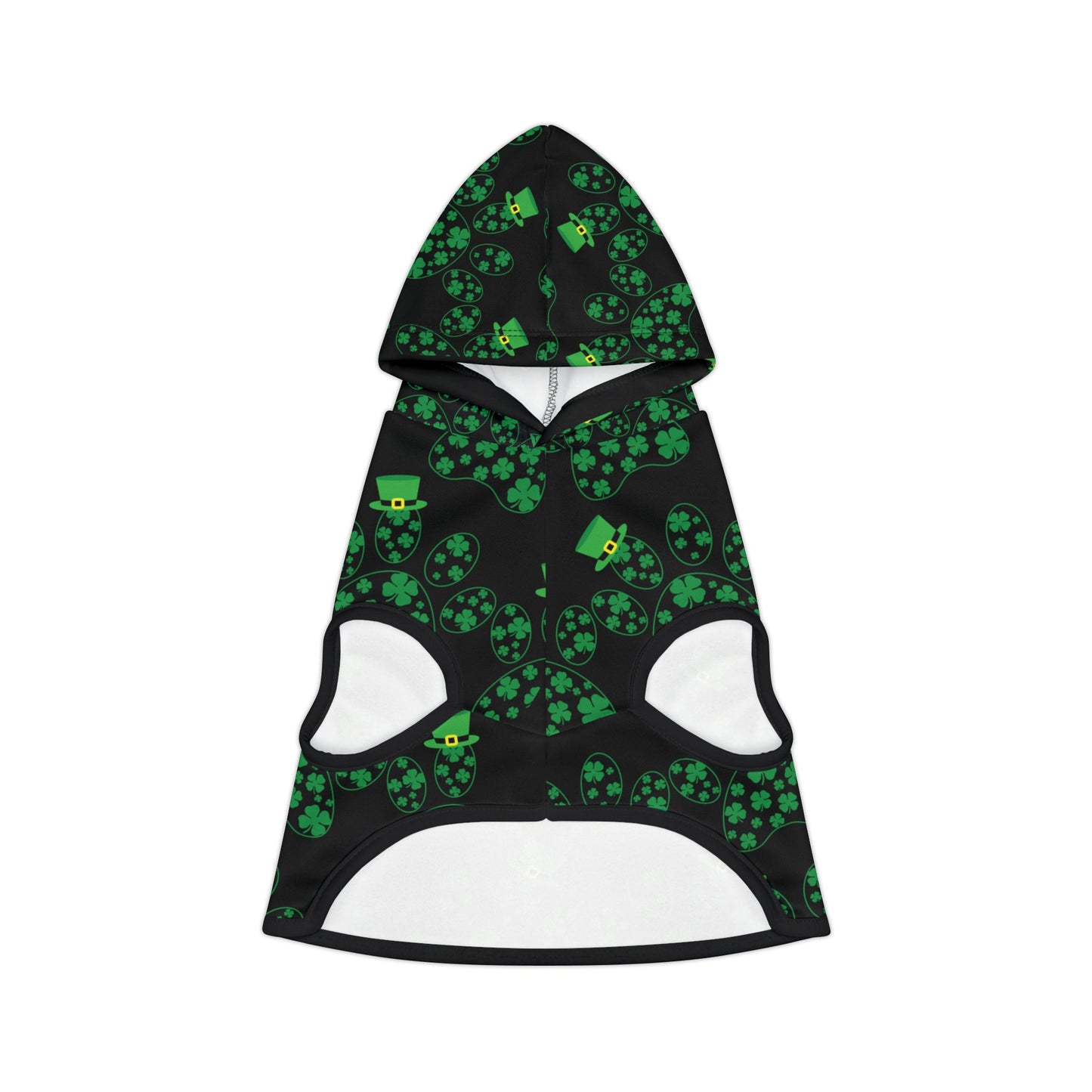 Lucky Leprechaun Dog Hoodie – St. Patrick’s Day Pet Sweatshirt | Cozy Green Dog Outfit for Small & Large Dogs