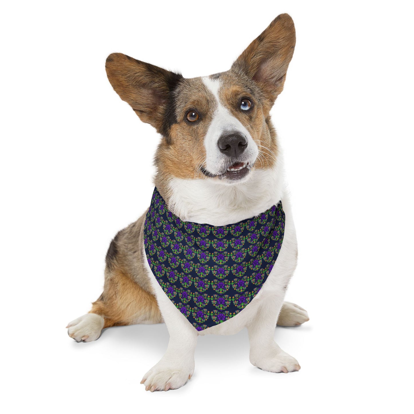Fleur de Lys Pet Bandana Collar