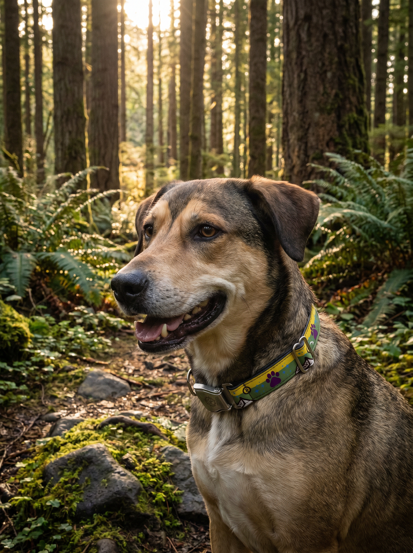 Cascadian Paws Adventure Dog Collar — Recycled, Made by Cycle Dog in Portland