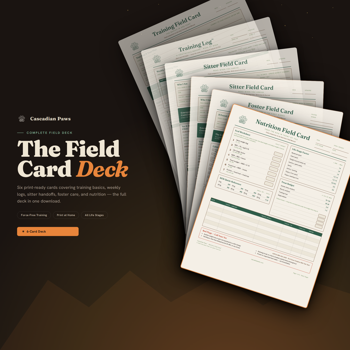 Field Card Deck