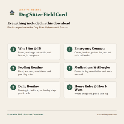Field Card Deck