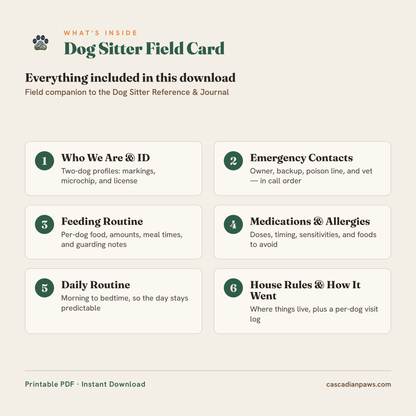 Field Card Deck